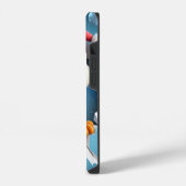 Coque Pour iPhone 14 Noël de canard 3D (Côté gauche)