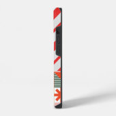 Coque Pour iPhone 14 Noël festif (Côté gauche)