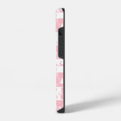Coque Pour iPhone 14 Noël rose mignon hiver (Côté gauche)