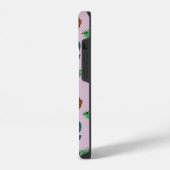 Coque Pour iPhone 14 Noëls Rubans et Pommes de Pin (Côté gauche)