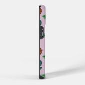 Coque Pour iPhone 14 Noëls Rubans et Pommes de Pin (Côté droit)