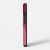 Coque Pour iPhone 14 Nom d'arche rétro simple rose (Côté gauche)