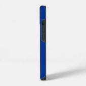 Coque Pour iPhone 14 Nom d'écriture classique Plain Air Force Bleu (Côté gauche)