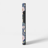 Coque Pour iPhone 14 Nom des fleurs Pastel (Côté gauche)
