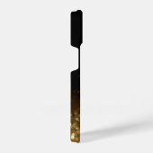 Coque Pour iPhone 14 Nom monogrammé pailleté élégant (Côté droit)