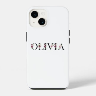 Coque Pour iPhone 14 Nom Olivia