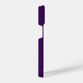 Coque Pour iPhone 14 Nom personnalisé Simple Monogramme minimal Moderne (Côté droit)