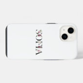 Coque Pour iPhone 14 Nom Sofia. (Verso Horizontal)