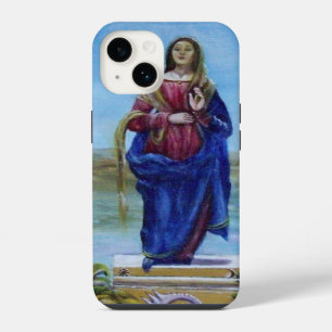 Coque Pour iPhone 14 NOTRE DAME DE LA LUMIÈRE Vierge de l'Immaculée Con