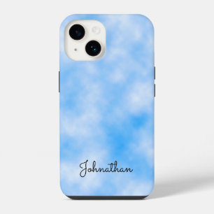 Coque Pour iPhone 14 Nuage Bleu d'Été