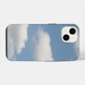 Coque Pour iPhone 14 Nuages de Cumulus Fluffés (Verso Horizontal)