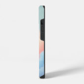 Coque Pour iPhone 14 Nuages pastel (Côté gauche)