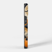 Coque Pour iPhone 14 Nuit de récolte hantée (Côté droit)