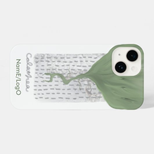 Coque Pour iPhone 14 objet_1_calathea coque iphone (Verso Horizontal)