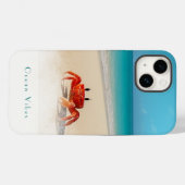 Coque Pour iPhone 14 Ocean Vibes — iPhone 14 Coque dur (Verso (horizontal))
