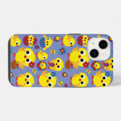 Coque Pour iPhone 14 OEufs de Pâques de Hatch Retro (Verso Horizontal)