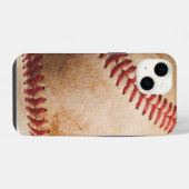 Coque Pour iPhone 14 Oeuvre De Baseball (Verso Horizontal)