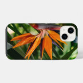 Coque Pour iPhone 14 Oiseau de fleur de paradis. (Verso Horizontal)