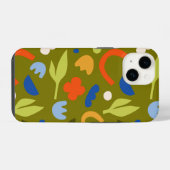 Coque Pour iPhone 14 Olive Meadow (Verso Horizontal)
