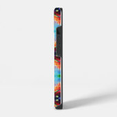 Coque Pour iPhone 14 Orbitaux KCFX (Côté gauche)