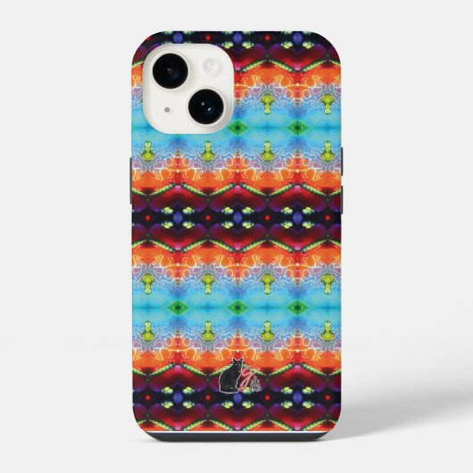 Coque Pour iPhone 14 Orbitume KCFX (Verso)