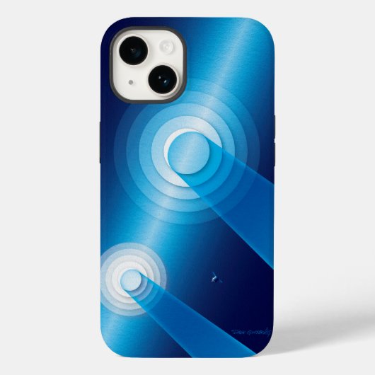 Coque Pour iPhone 14 Orion's Distant Orbit : iPhone 14 Coque (Verso)