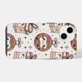 Coque Pour iPhone 14 ornements et cadeaux de Noël mignons (Verso Horizontal)