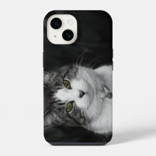 Coque Pour iPhone 14 Osez regarder dans mes yeux verts Étui iPhone