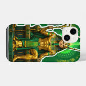 Coque Pour iPhone 14 Osiris – Dieu de l'Au-delà (Verso Horizontal)