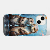 Coque Pour iPhone 14 Otter (Verso Horizontal)