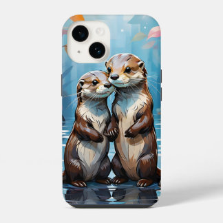 Coque Pour iPhone 14 Otter