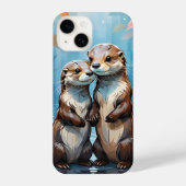 Coque Pour iPhone 14 Otter (Verso)
