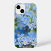 Coque Pour iPhone 14 Oubliez-moi pas Fleurs de Jardin Floral (Verso)