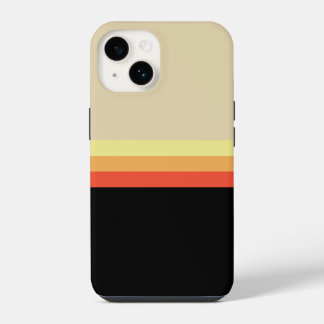 Coque Pour iPhone 14 Palette de couleurs rétro des années 70