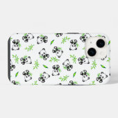 Coque Pour iPhone 14 Panda (Verso Horizontal)