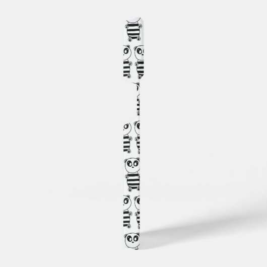 Coque Pour iPhone 14 Panda Kids (Côté droit)