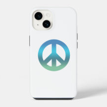 Panneau de paix Rainbow Ocean Blue