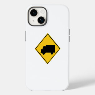 Coque Pour iPhone 14 Panneau de signalisation d'avertissement de camion