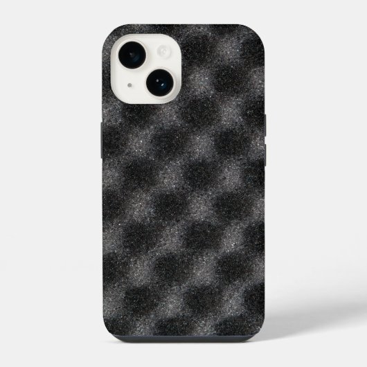 Coque Pour iPhone 14 Panneau en polyéther à atténuation du bruit. (Verso)