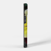Coque Pour iPhone 14 Pansy Blanc et Jaune (Côté droit)