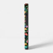Coque Pour iPhone 14 Paon en origami (Côté gauche)