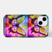 Coque Pour iPhone 14 Papillon  (Verso Horizontal)