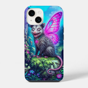 Coque Pour iPhone 14 Papillon Capricieux Aile Opossum Fantaisie iPhone