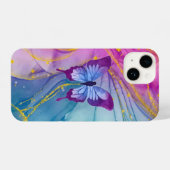 Coque Pour iPhone 14 Papillon d'art graphique Imaginaire (Verso Horizontal)