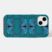 Coque Pour iPhone 14 Papillon de l'espace (Verso Horizontal)