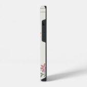 Coque Pour iPhone 14 Papillon fée, Art Graphique Vert, Fae Inspiré (Côté gauche)