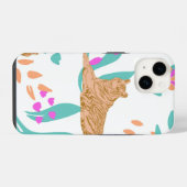 Coque Pour iPhone 14 Parade du tigre (Verso Horizontal)