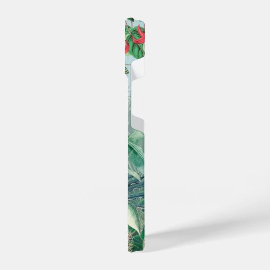 Coque Pour iPhone 14 Paradis tropical (Côté gauche)