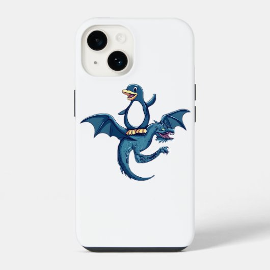 Coque Pour iPhone 14 Parcours Linux (Verso)