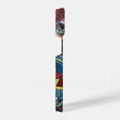 Coque Pour iPhone 14 Paris Eiffel Tower Graffiti Street Art (Côté droit)